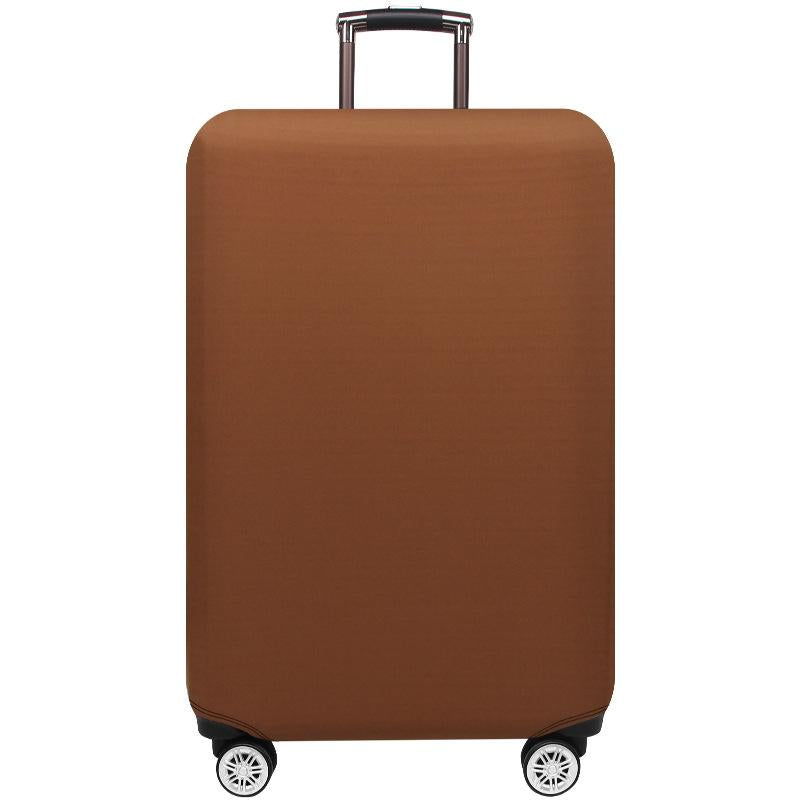 V562-D1021692060DBT-202502281630-00 Stretch Luggage Dust-proof Cover - Durable & Protective - Size s - Coffee - Image 1