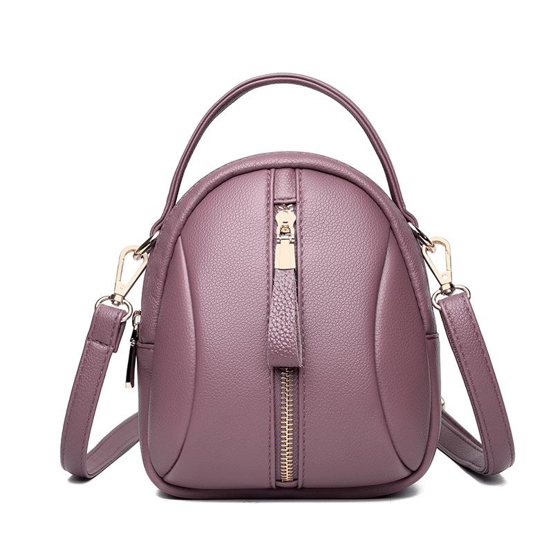 V562-D1029812060DBT-202505191520-00 Multi Compartment Shoulder Bag For Women - Violet - Image 1