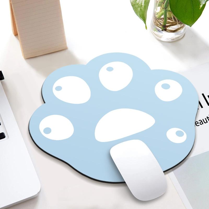 V562-D1042012750DBT-202505261452-00 3 Piece Cute Cartoon Cat Claw Mouse Pad Set 280 X 250 X 3Mm - Light Blue - Image 1