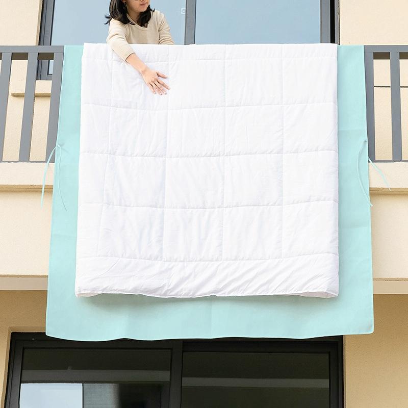 V562-D1076174060DBT-202504161820-00 Thickened Non Woven Sunbed Quilt Mat - Blue - Image 1