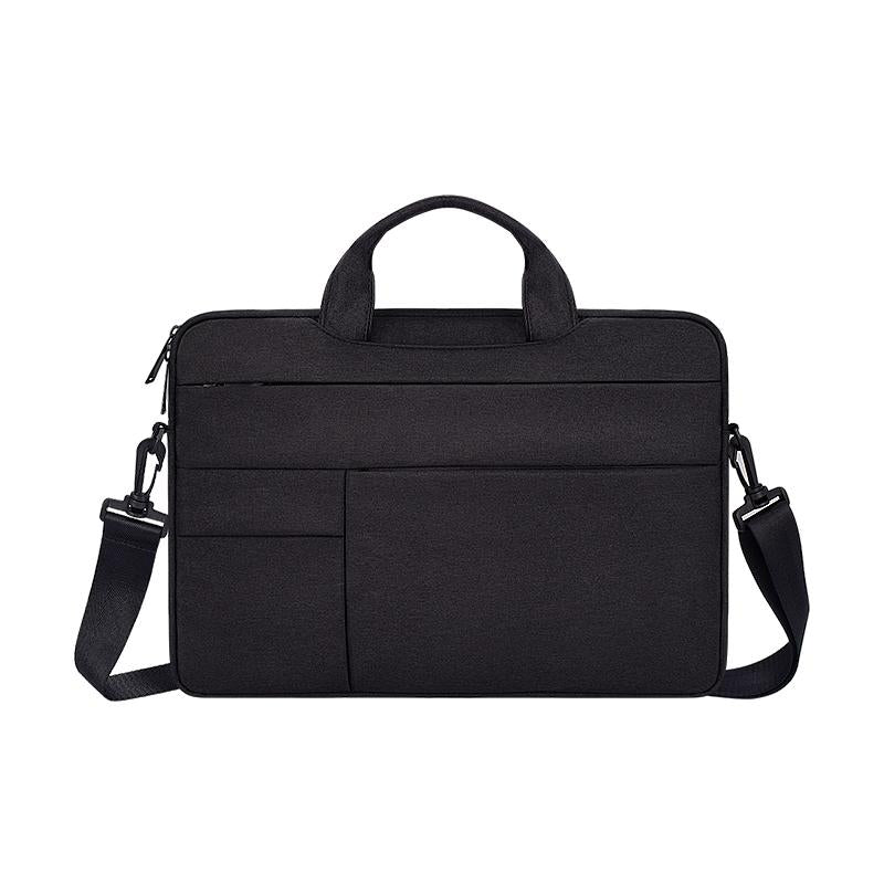 V562-E100047100ADE-202502282140-00 13.3 Inch Portable Laptop Shoulder Bag - Oxford Cloth & Nylon - Black - Image 1