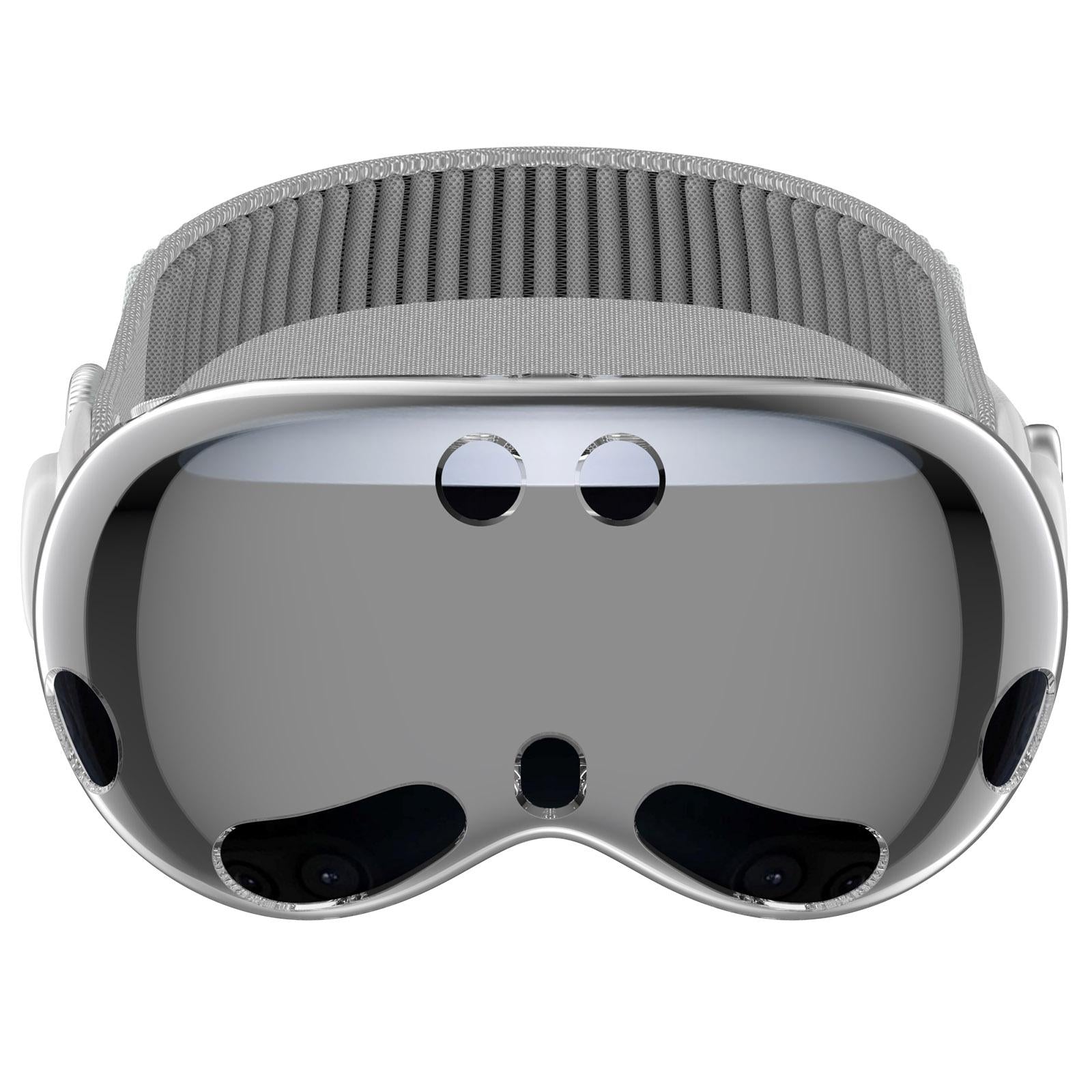 V562-E101175200AYS-202502241645-00 Vr Case for Apple Vision Pro - Electroplated Tpu - Transparent - Image 1