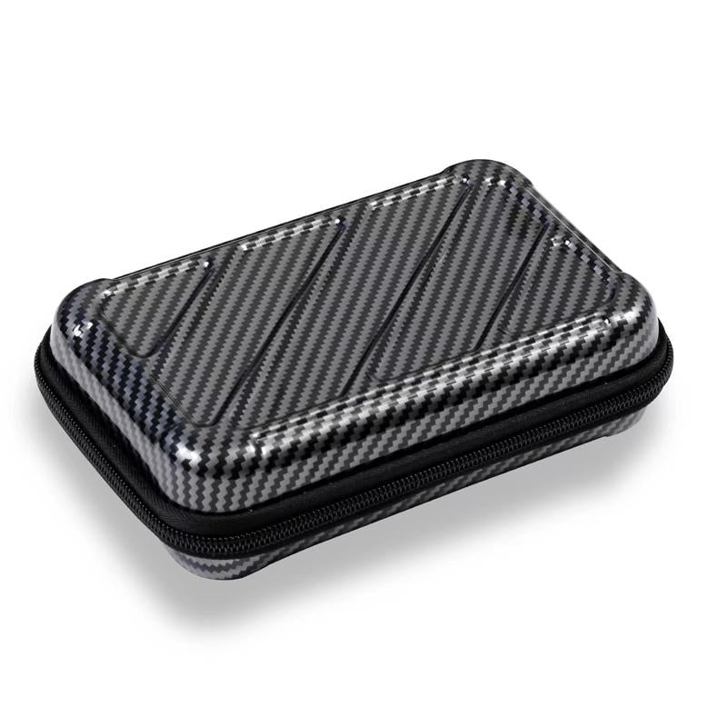 V562-E1031963060DBT-202503202015-00 Versatile Hard Disk Case for Nintendo 3ds - Eva Material - Carbon Fiber - Image 1