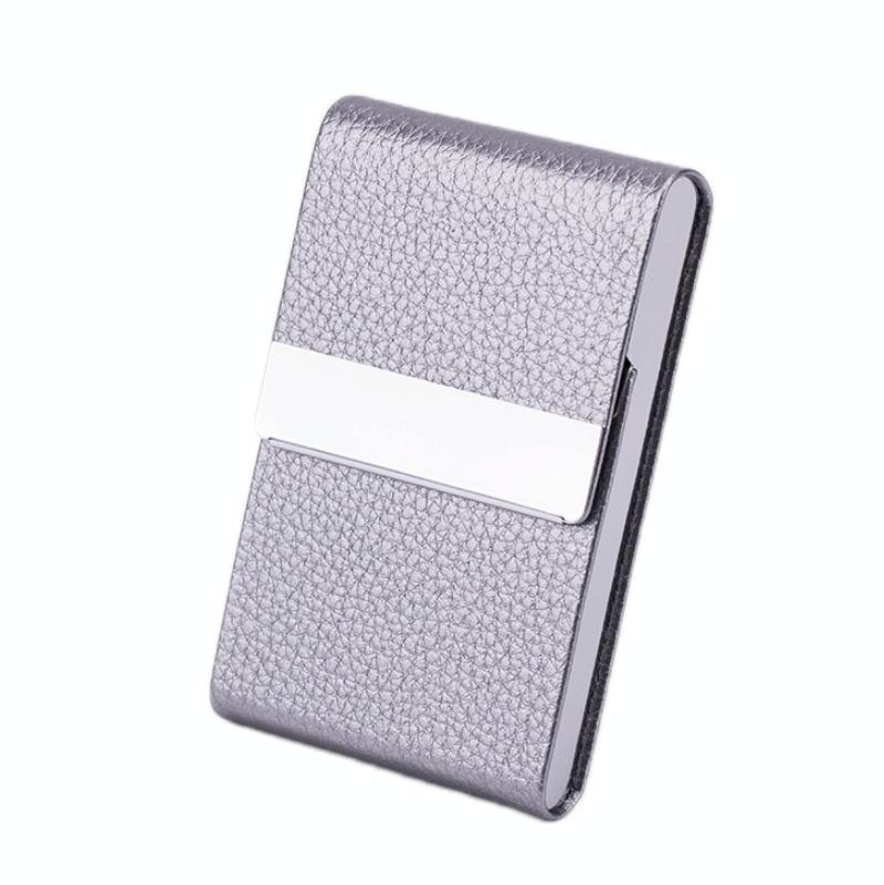 V562-E1069912750DBT-202503281936-00 Business Card Case For Advertising Fits Most Cards - Gray - Image 1