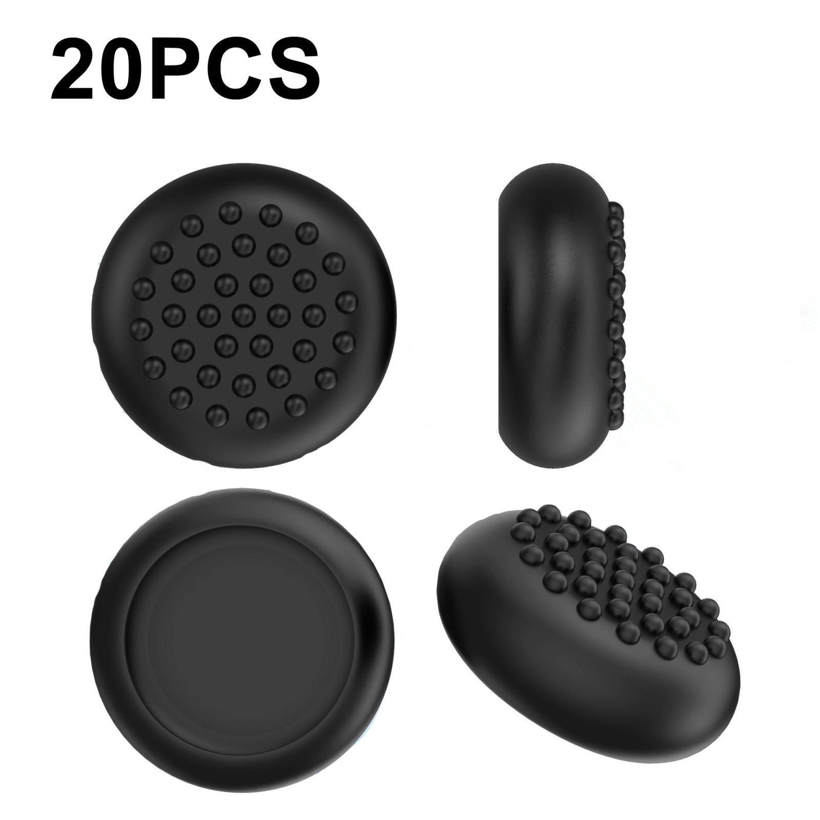 V562-E1092582060DBT-202503052040-00 20-piece Silicone Vr Handle Covers for Meta Quest 2 - Enhance your Gaming Experience - Black - Image 1