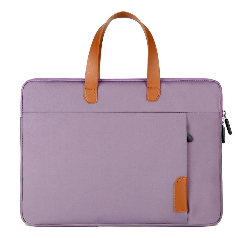V562-E3085712060DBT-202502281951-00 Lightweight Laptop Liner Bag - Fits 15 / 15.4 / 15.6 Inch - Portable - Purple - Image 1