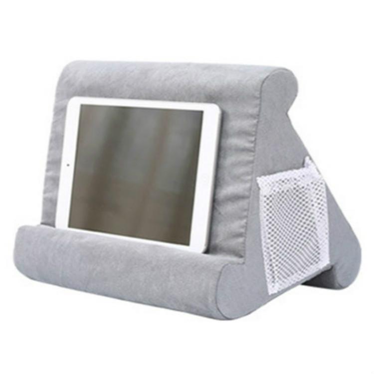 V562-F1004280240DBT-202502271748-00 Versatile Laptop Rest Cushion with Cooling Pad - Grey - Image 1