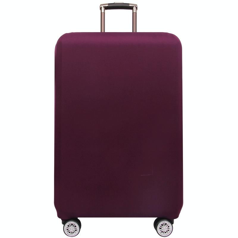 V562-F1021692060DBT-202502281630-00 Stretch Luggage Dust-proof Cover - Durable & Protective - Size s - Purple Red - Image 1