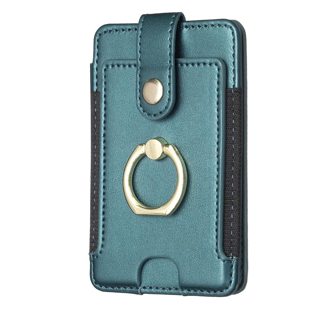 V562-F109239400ADE-202503281911-00 Metal Ring Card Bag Sticker For Mobile Phones - Green - Image 1