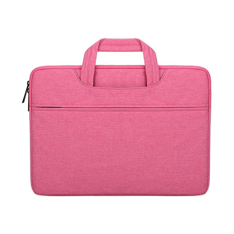 V562-F3050972060DBT-202502282225-00 Waterproof Laptop Handbag - 15.6 Inches Shock-absorbing & Large-capacity - Rose Pink - Image 1
