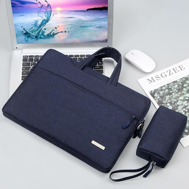 V562-F407722300ADE-202502281836-00 14 Inch Inner Bag with Power for Handbag or Laptop - Dark Blue - Image 1