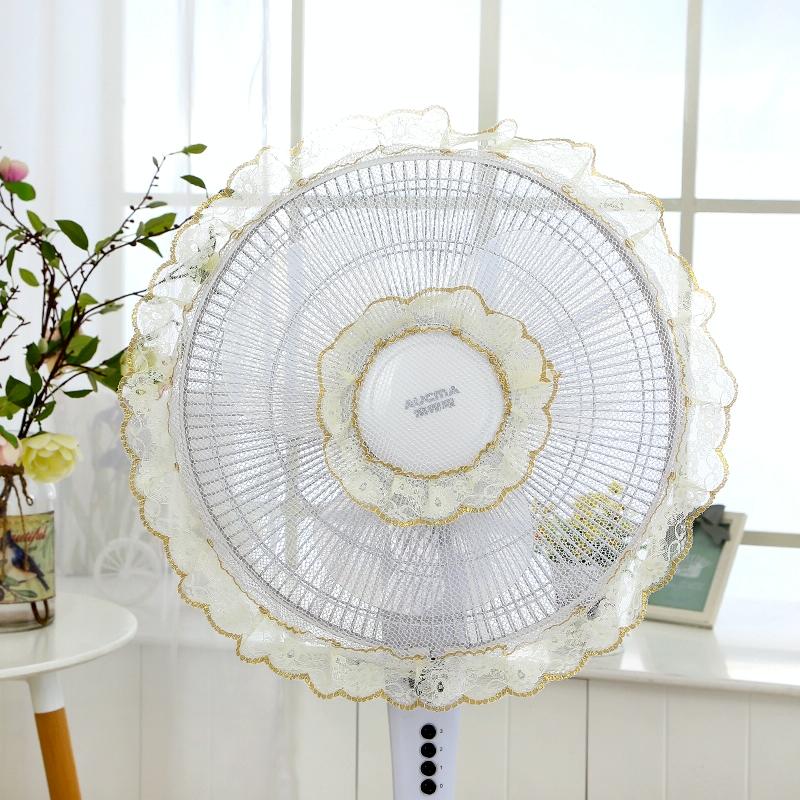 V562-G1023610040DBT-202503031721-00 Electric Fan Safety Net Cover - Anti-pinch Dustproof - Gold - Image 1