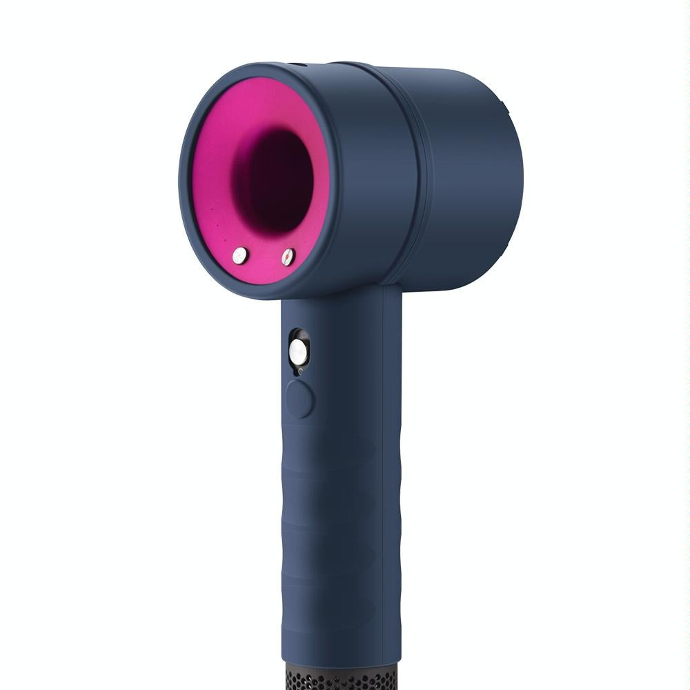 V562-G109320400ADE-202503191316-00 Shockproof Silicone Case For Dyson Hair Dryer - Midnight Blue - Image 1