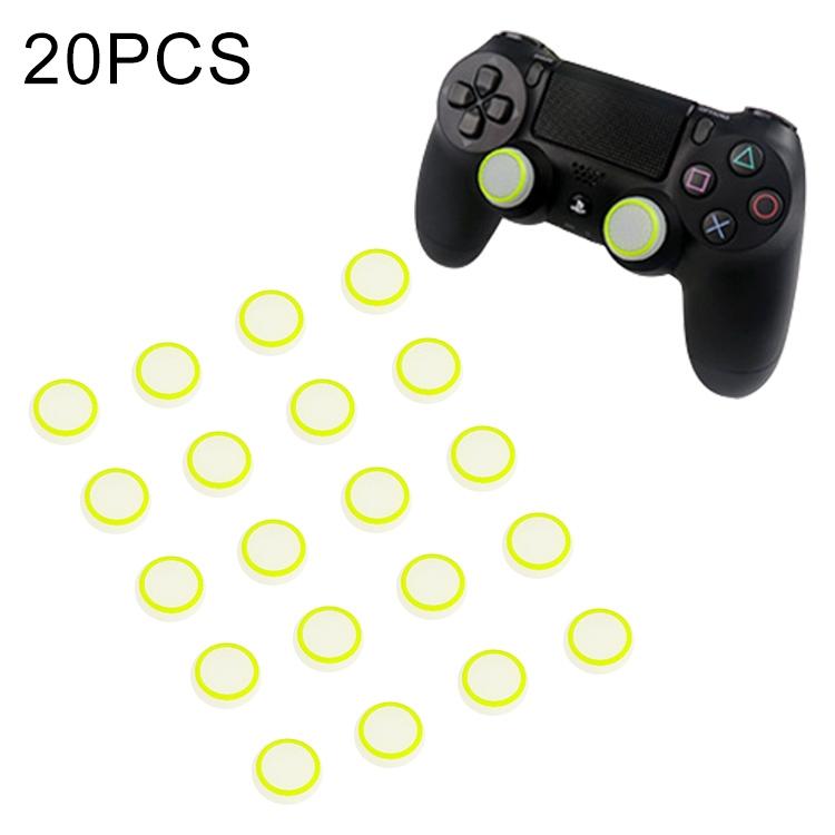 V562-G3600TN-202504181911-00 20 Luminous Silicone Gamepad Covers for Ps4 / Ps3 / Ps2 / Xbox360 / Xboxone / Wiiu - Green - Image 1