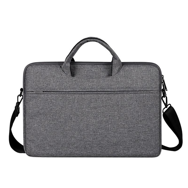 V562-GD4025BL-202504251652-00 13.3 Inch Hidden Portable Strap One-shoulder Handbag - Waterproof Oxford Cloth - Dark Gray - Image 1