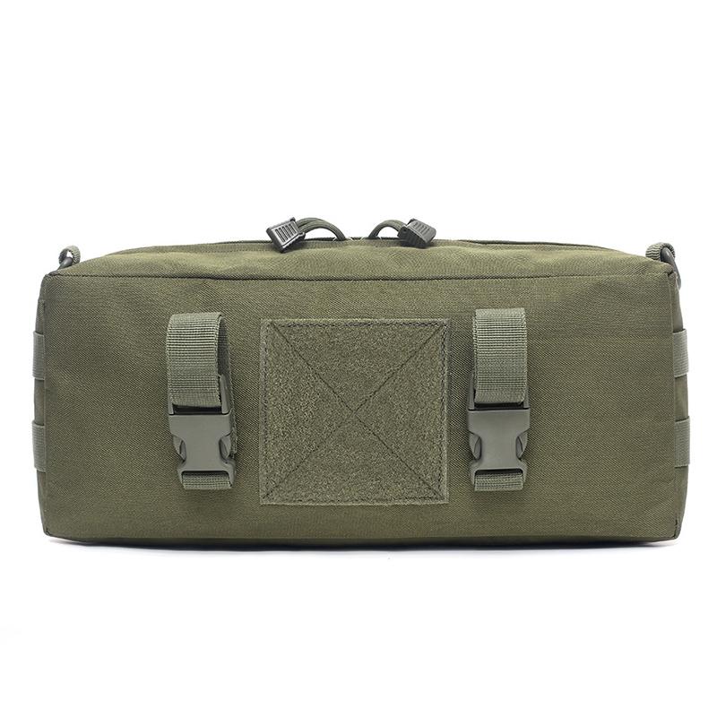 V562-H2892GO-202504251746-00 Waterproof Nylon Messenger Bag Multifunctional Outdoor Gear - Grey - Image 1