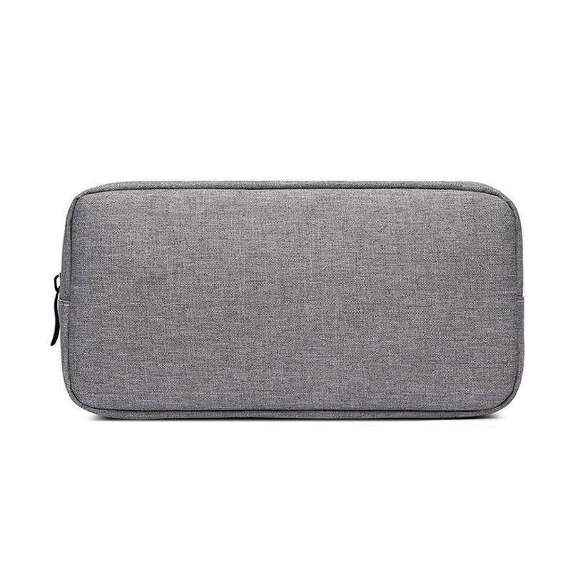 V562-H3936SAS-202503032011-00 Versatile Headphone Charger & Data Cable Storage Bag - 23 x 11.5 x 5.5cm - Grey - Image 1