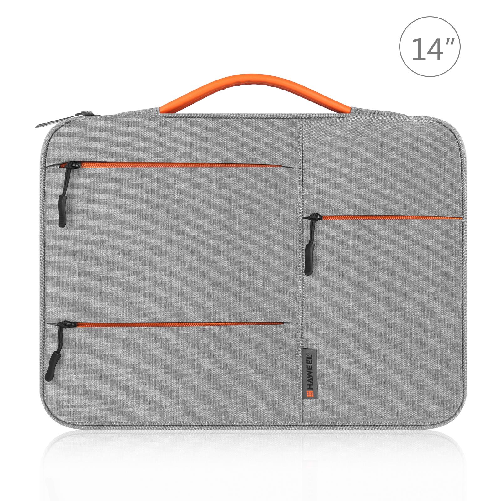 V562-H5612LWH-202502281946-00 14-15 Inch Laptop Sleeve Briefcase for Macbook Samsung Thinkpad Sony Dell Alienware Chuwi Asus Hp - Grey - Image 1