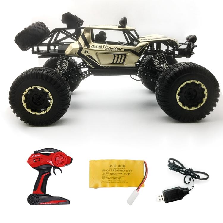 V562-J1065THC-202504291315-00 1:8 Alloy Remote Control Climbing Car Off-road Vehicle Toy - Gold - Image 1