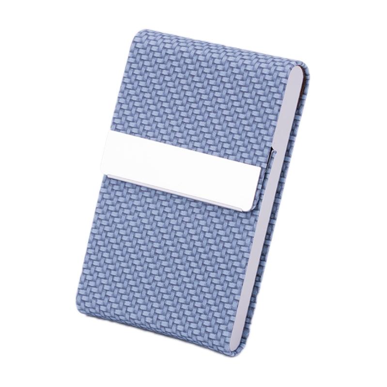 V562-J1069912750DBT-202503281936-00 Business Card Case For Advertising Fits Most Cards - Woven Blue - Image 1