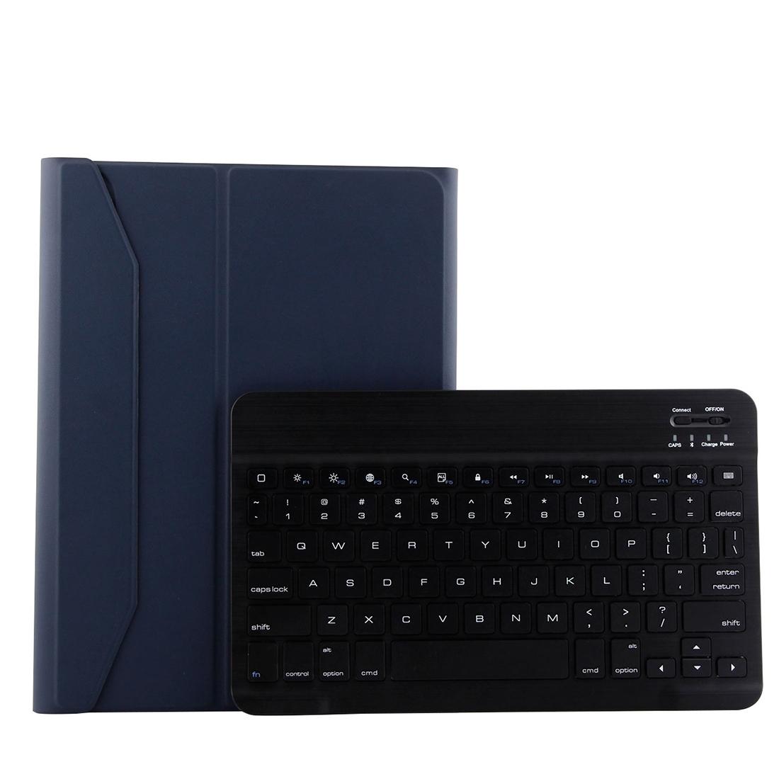V562-L3359D6PI-202504291852-00 Bluetooth Keyboard & Leather Tablet Case For Ipad Pro 11 - Detachable Three-Gear Magnetic Sleep Function - Blue - Image 1