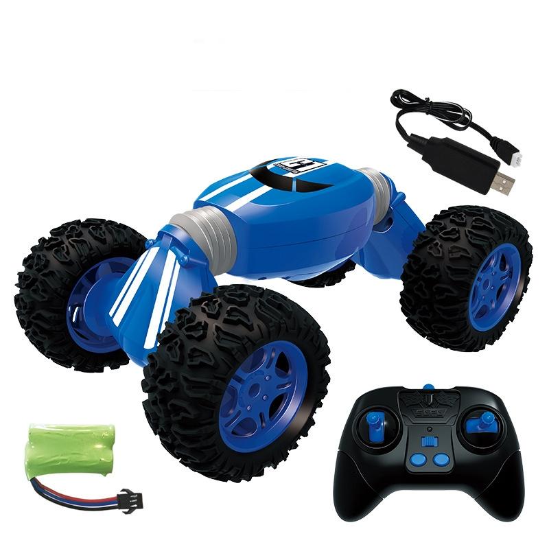 V562-L3432THC-202502220235-00 2.4g Rc Off-road Deformation Car - 4wd Climber - Blue - Image 1