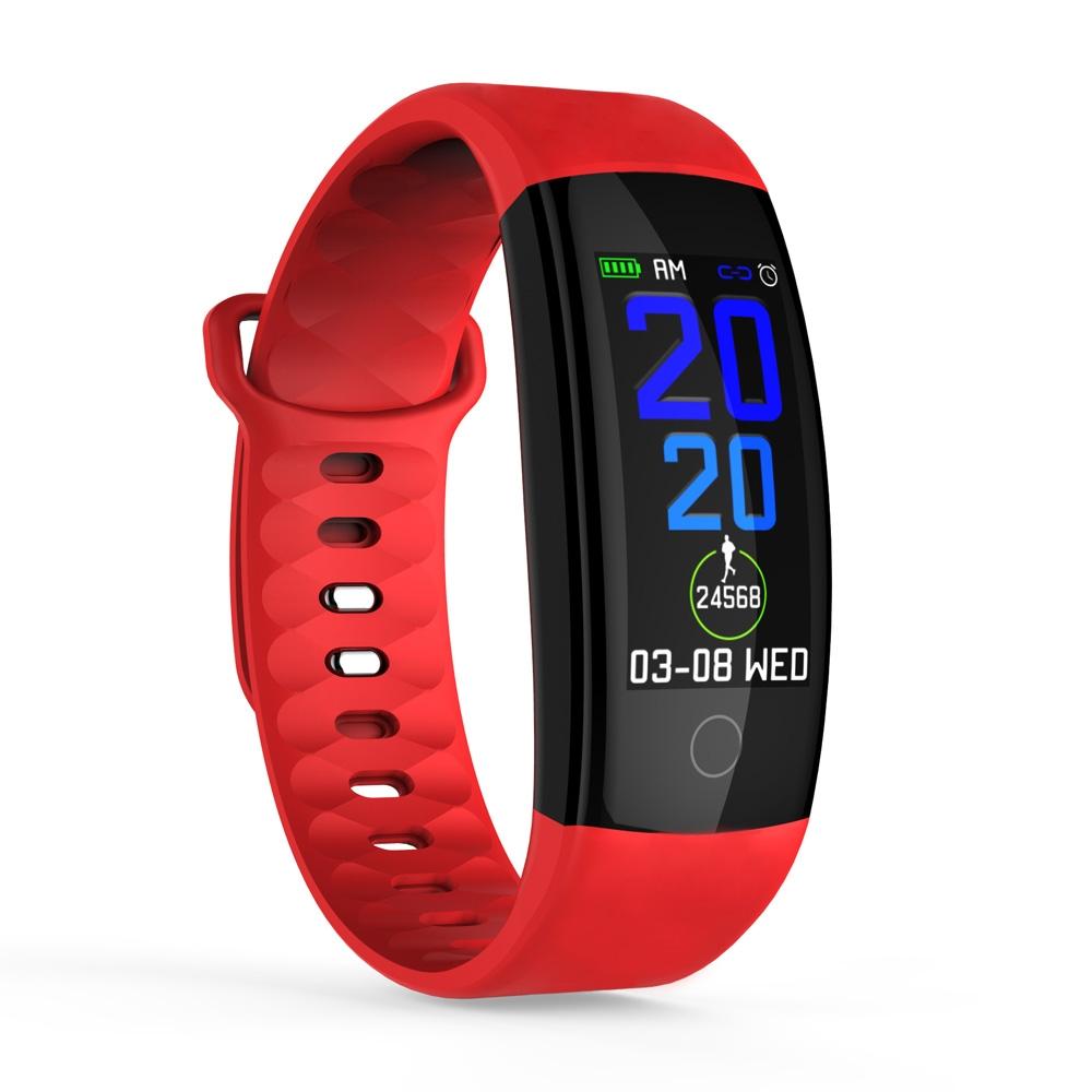 V562-R5740AC-202505262107-00 Waterproof Tft Smart Bracelet With Call / Heart / Sleep / Bp Monitoring And Sedentary Reminder - Red - Image 1