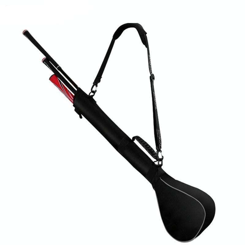 V562-SB32634351YZ-202503041736-00 Portable Foldable Golf Ball Bag - Nylon - Black Silver - Image 1