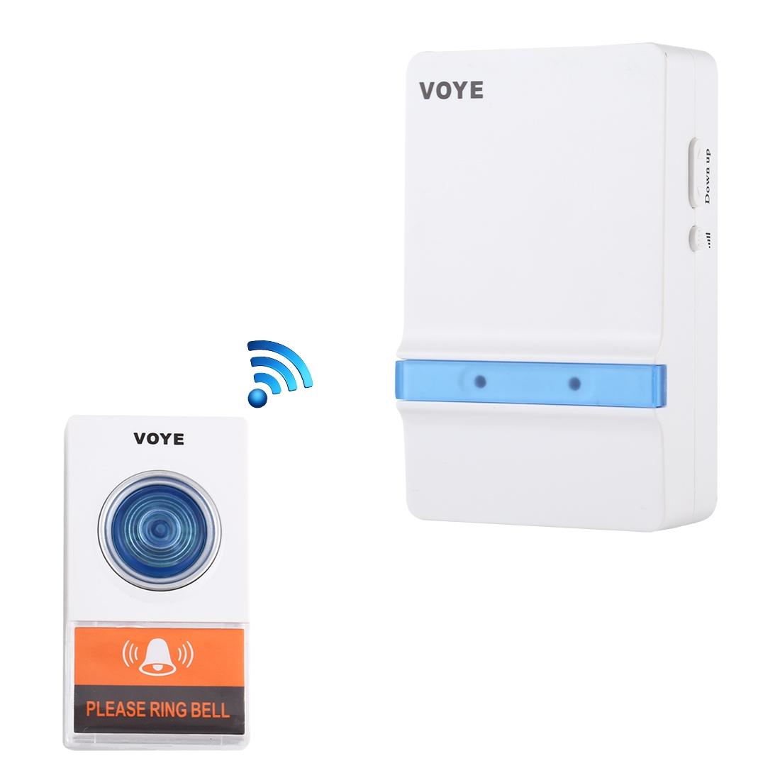 V562-W5851DW-202502212040-00 Home Music Remote Control Wireless Doorbell With 38 Polyphony Sounds White - Image 1