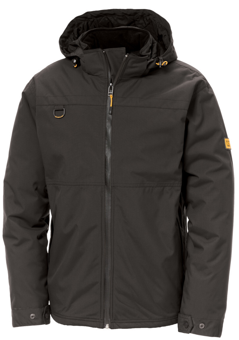 V563-1310017-016_BLK-3XL-202505071421-00 Caterpillar Mens Waterproof Zip Jacket w Hood Chinook CAT Winter Ski in Black - 3XL - Image 1