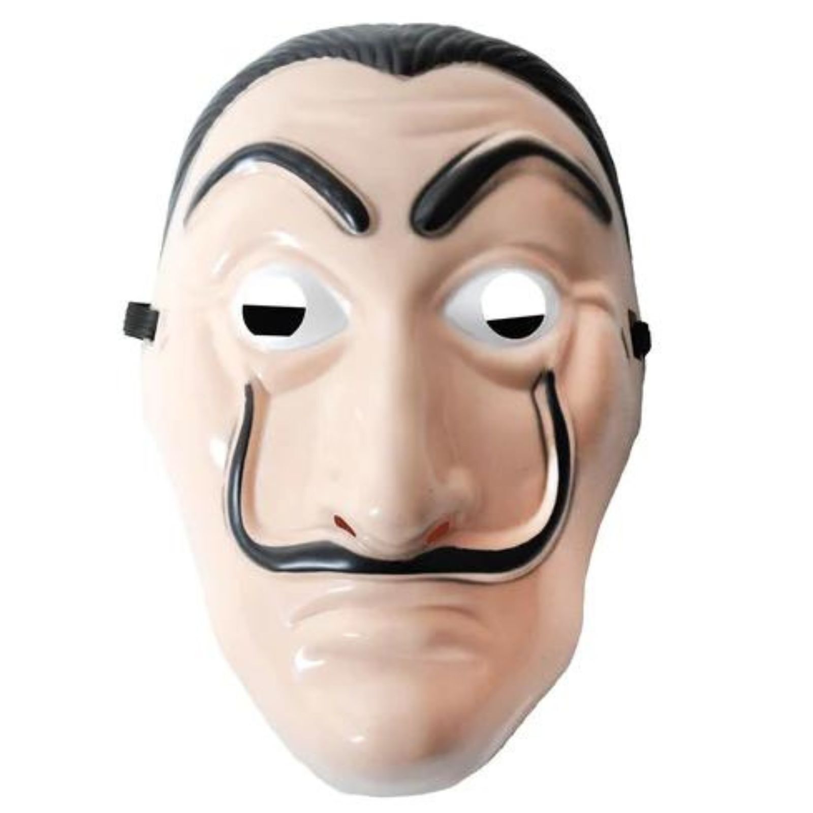 V563-16904-202503131741-00 Money Heist Plastic Mask Costume TV Series Fancy Dress Cosplay - Image 1