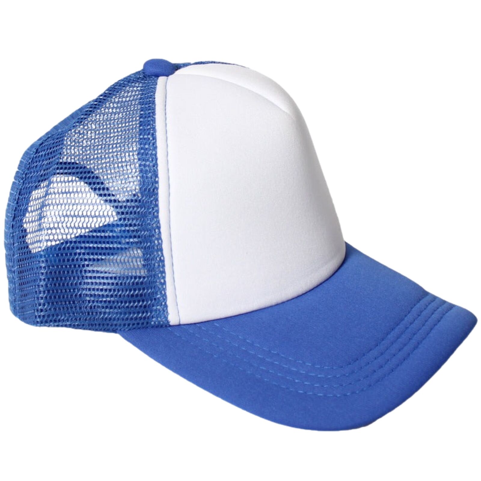V563-21219-03-218190-00 Adjustable Blue/White Trucker Cap Australia Day - Classic Baseball Hat - Image 1