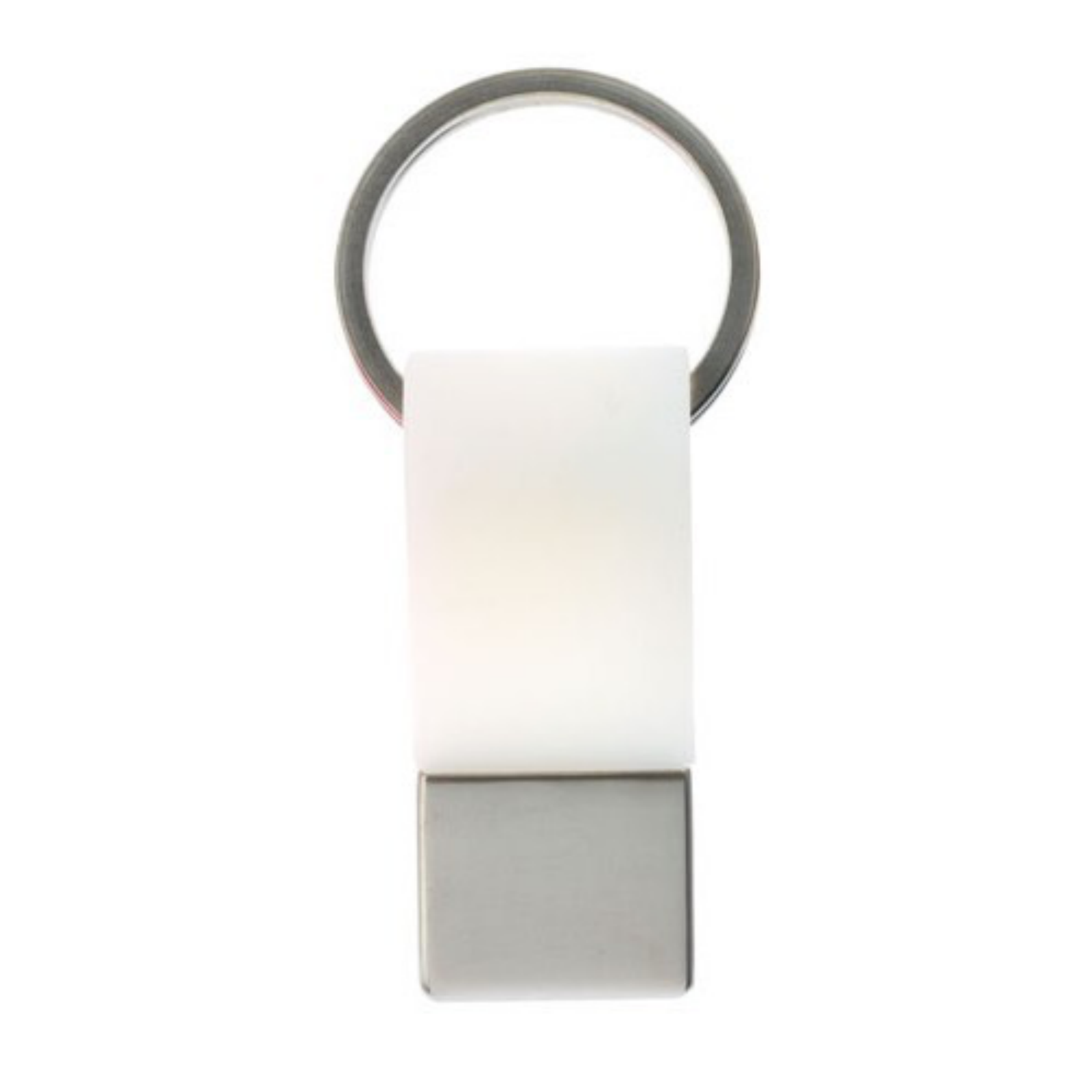 V563-65_615-100PCS-173178-00 100x Coda Key Tag Keyring Key Ring School Bag Badge - White - Image 1