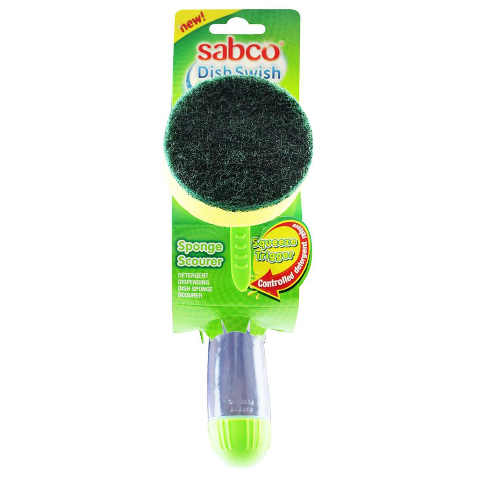 V563-9310205280734-202506241240-00 Sabco Sponge Scourer Dish Swish For Sparkling Dishes - Image 1
