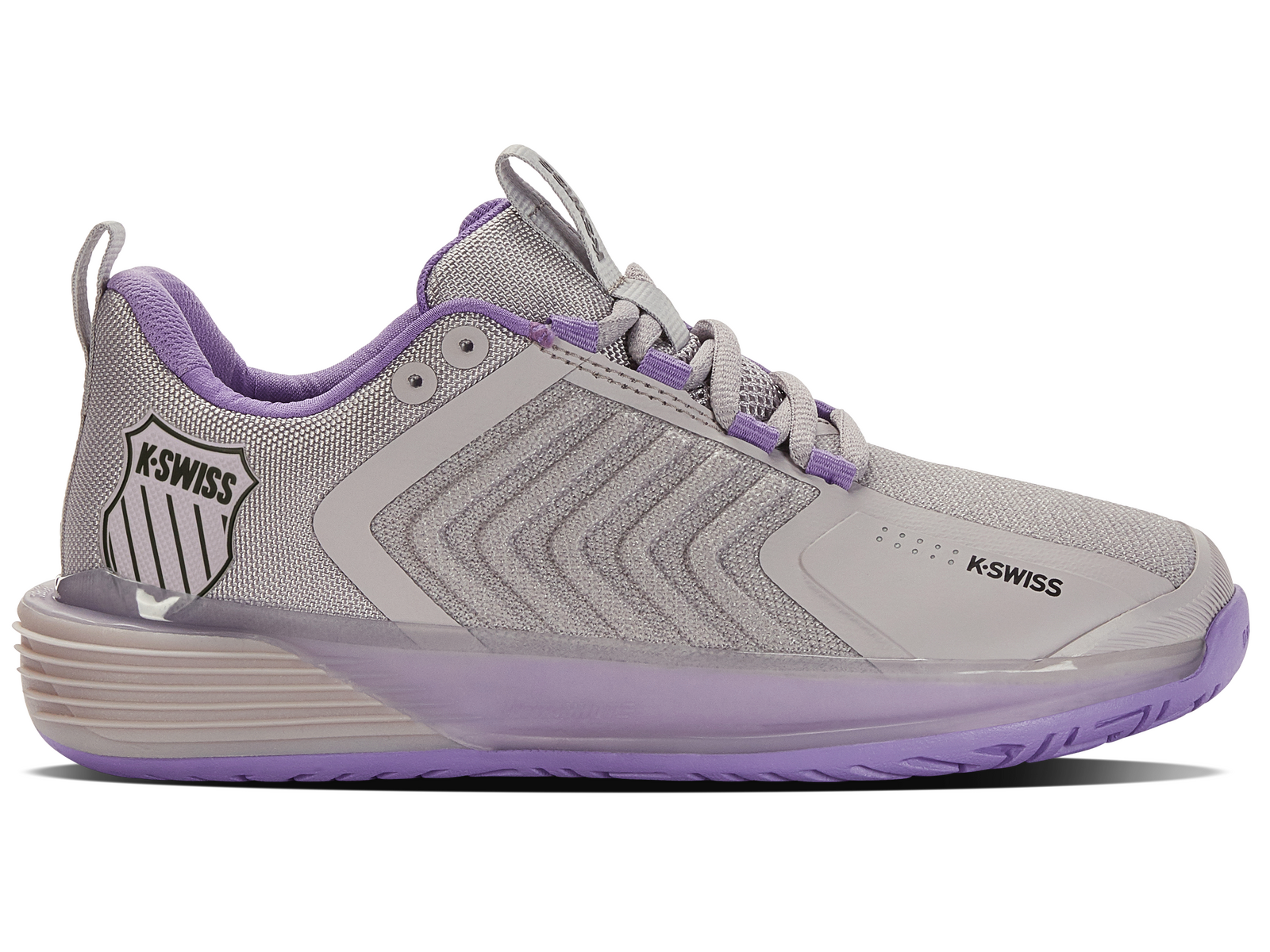 V563-96988-028-9-202503051431-00 K-Swiss Ultrashot 3 Womens Tennis Shoes Runners Sneakers in Purple Rain - US 9 - Image 1