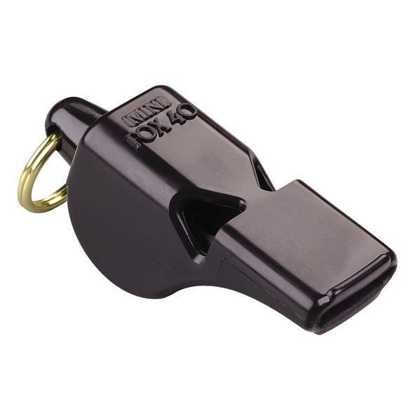 V563-9800-0008-202503261211-00 Fox 40 Classic Whistle Safety Outdoor Camping Sports Referee Football - Black - Image 1