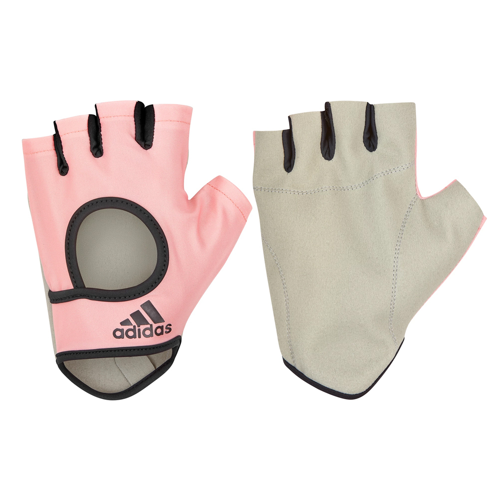 V563-ADGB-12666-XL-202503052025-00 Adidas Womens Essential Gym Gloves Sports Weight Lifting Training - Pink - X-Large - Image 1