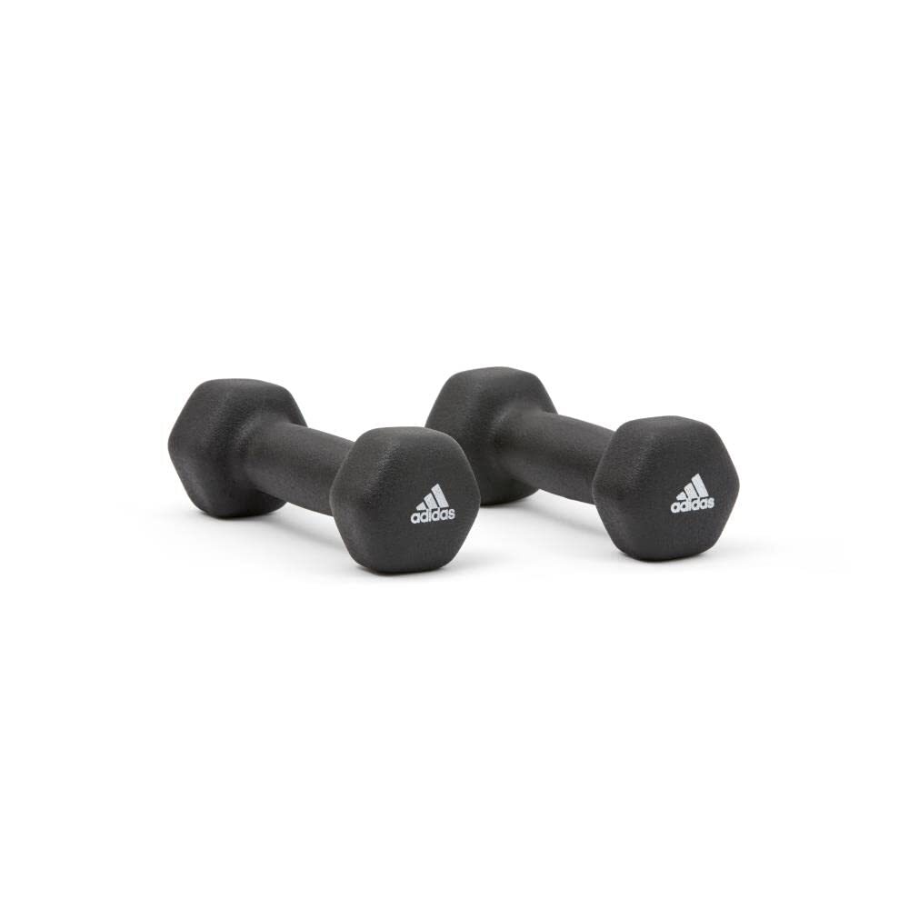 V563-ADWT-11401-150259-00 1 pair Adidas Dumbbells Gym Fitness Training Weight Lifting Sport Workout - 1 Kg - Image 1