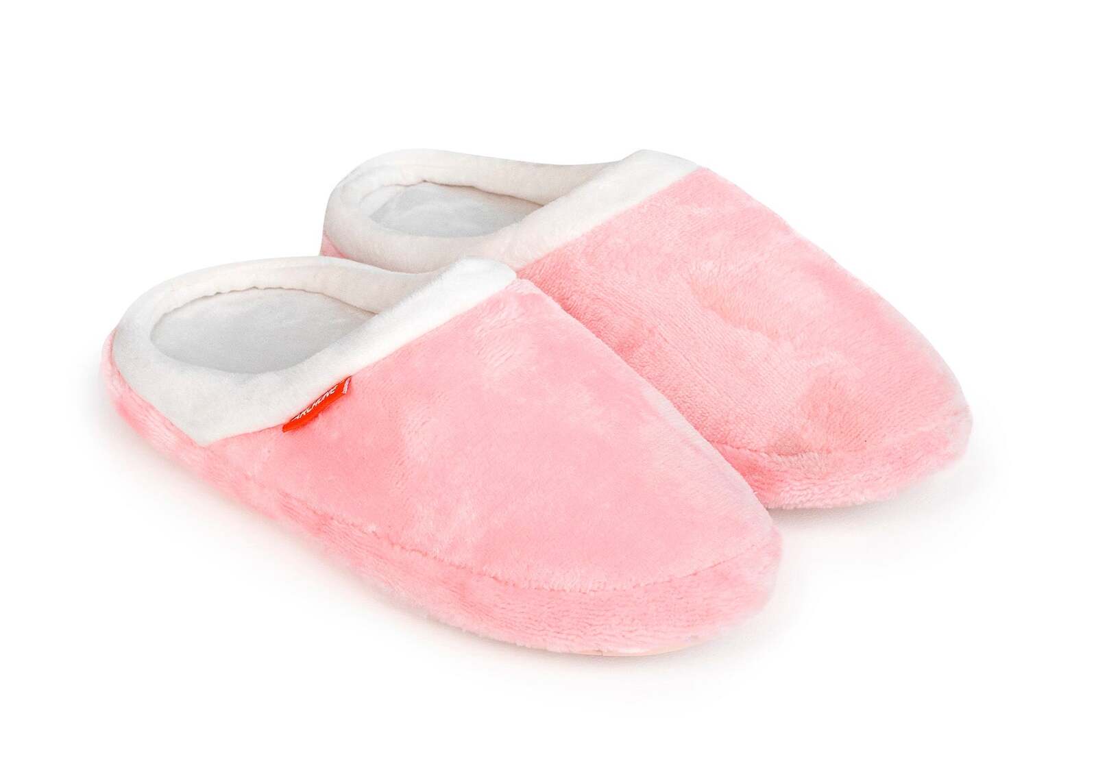 V563-AS702-35-202503051545-00 ARCHLINE Orthotic Slippers Slip On Arch Scuffs Pain Relief Moccasins - Pink - EU 35 - Image 1