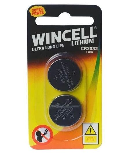 V563-B3246-1PKT-202506020836-00 2x Wincell CR2032 Lithium Ultra Long Life Batteries 3 Volts - Image 1