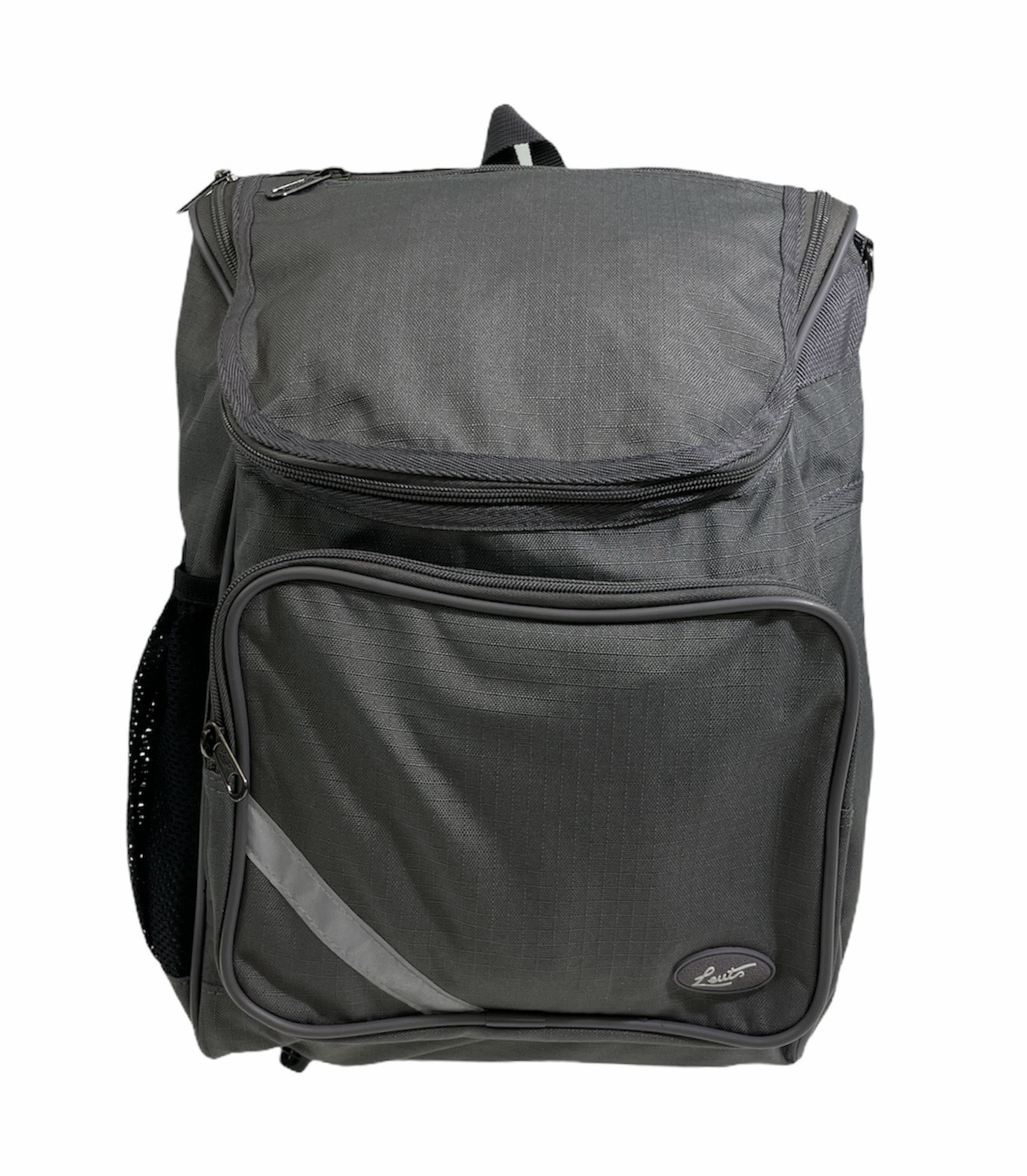 V563-B8104-GREY-202503052115-00 23.5L Leuts Primary Deluxe Backpack School Library Book Bag - Grey - Image 1
