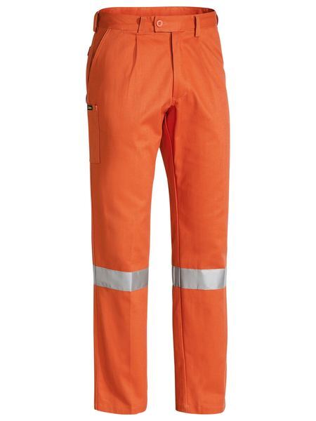 V563-BP6007T_BVEO-82R-202503052010-00 Bisley 3M Taped Original Work Pants Trousers - Orange - 82 Regular - Image 1