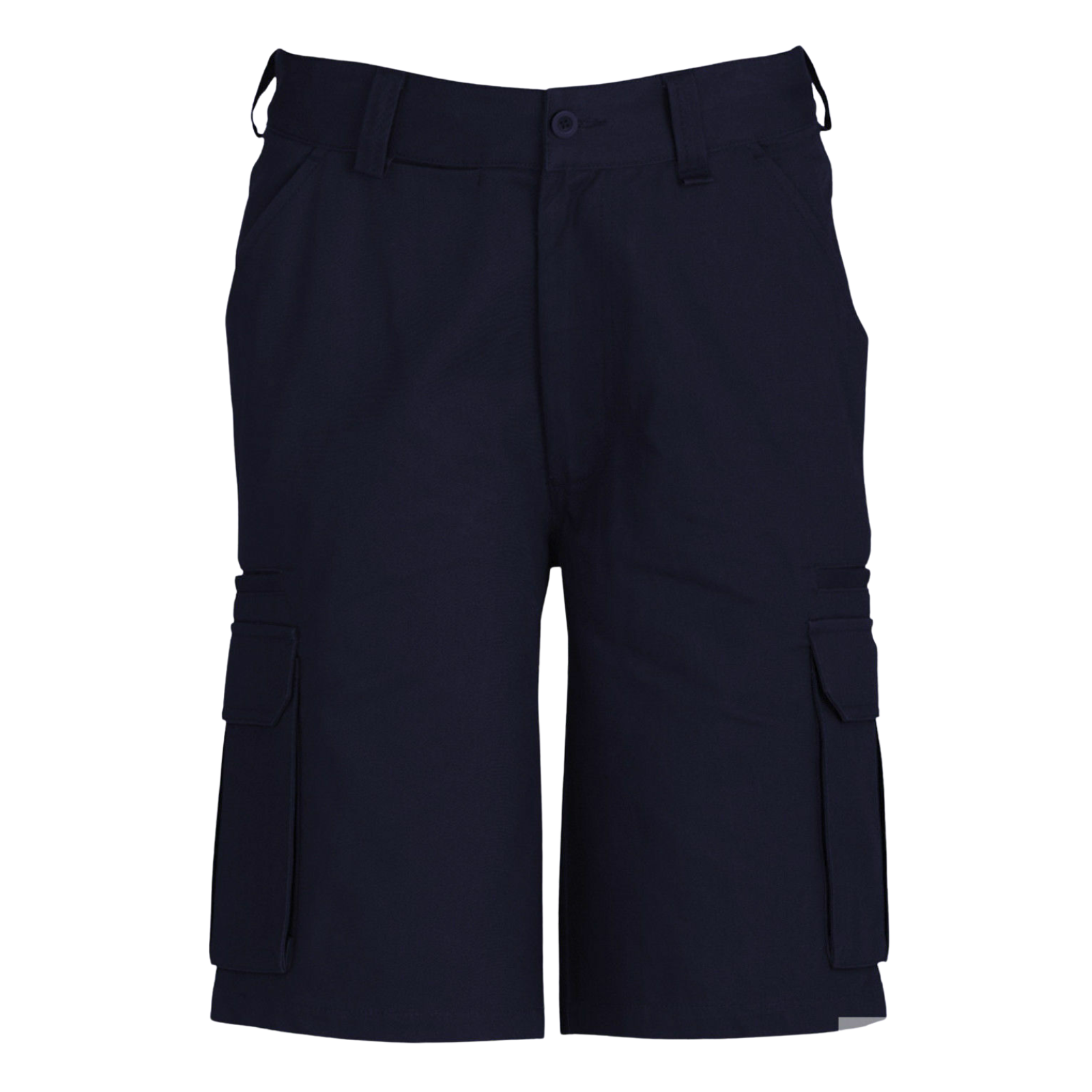 V563-BR-CTNCARGOPANTS-NVY-132-202503051515-00 Mens CARGO SHORTS All Sizes 100% COTTON Drill Heavy Work Tradie Military - Navy - 132"" - Image 1