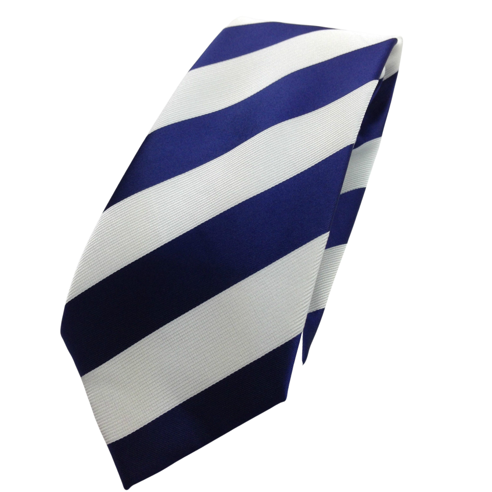 V563-BR-FOOTYTIE-BLUES-149835-00 AFL Footy Neck Tie Football Club Wedding Aussie Rules - Carlton Blues - Image 1