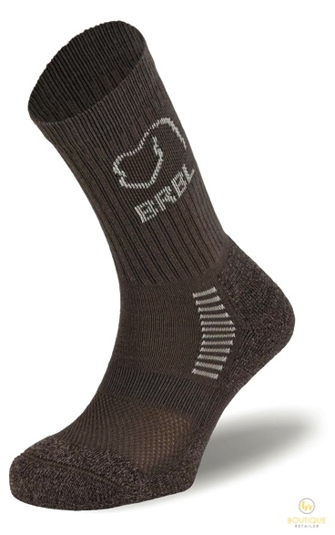 V563-BRBL-BJORN-SAGE-S-202503072106-00 BRBL Bjorn Socks Cotton Blend Outdoor Hiking Trekking Adventure Mountain Comfort - Sage - S - Image 1