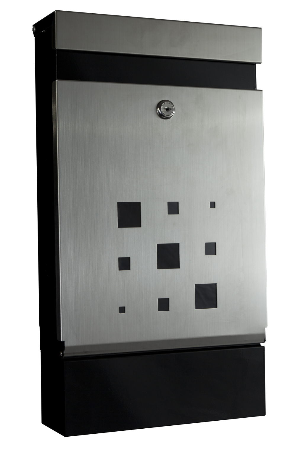 V563-CAD01-204620-00 Sandleford Letter Box Caddy Stainless Steel Lockable Mailbox - Wall Mounted - Image 1