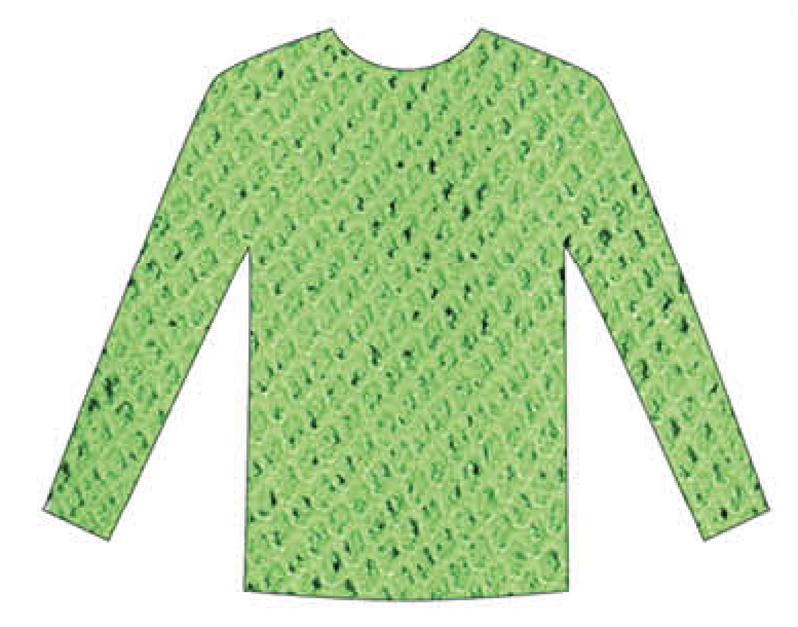 V563-JD-12168-FLUROGRN-202503051640-00 LONG SLEEVE FISHNET TOP Blouse T Shirt Tee Costume Party See Through - Fluro Green - Image 1