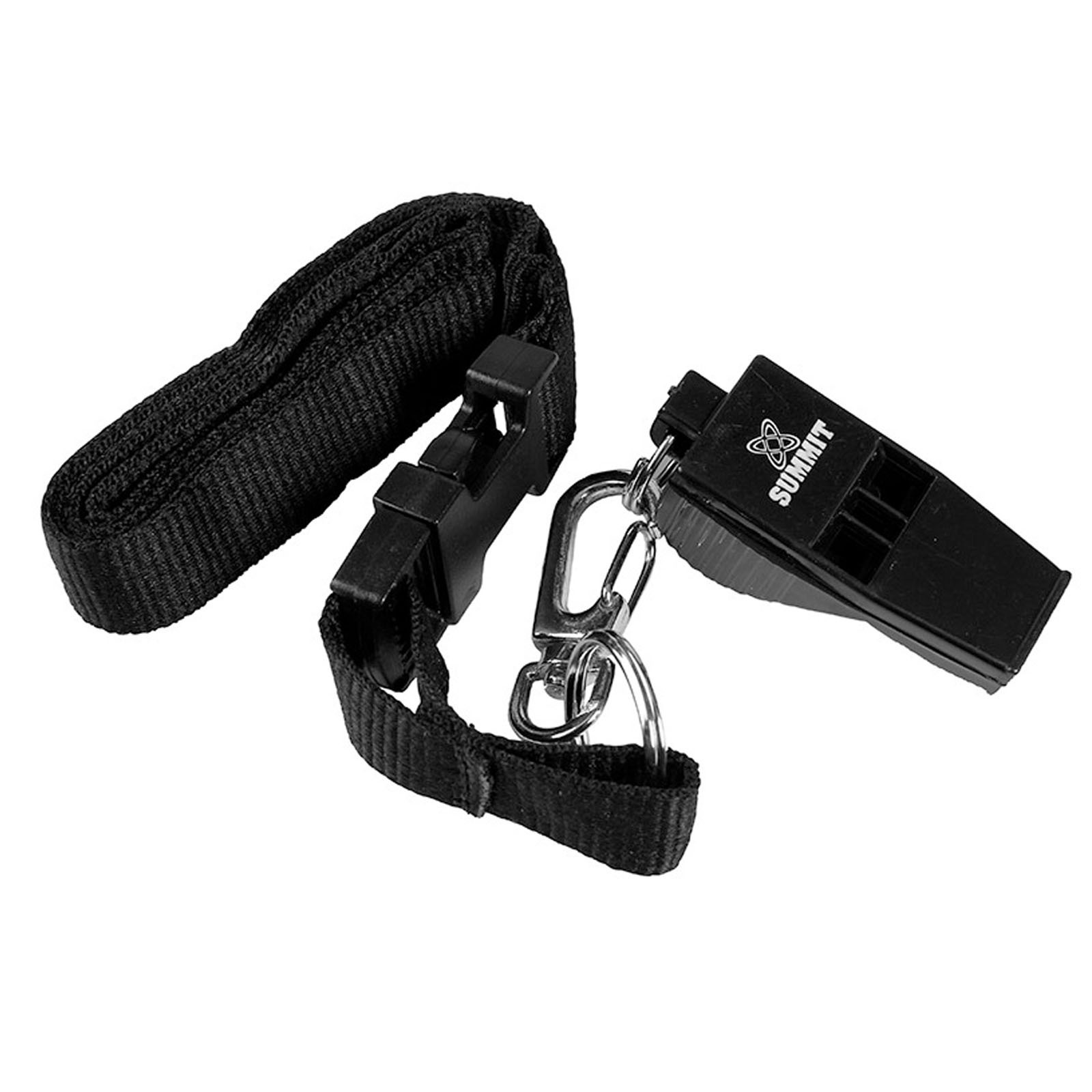 V563-SUAC1307-202503200936-00 Summit Pealess Sports Whistle w Lanyard Professional Referee Match Training - Image 1