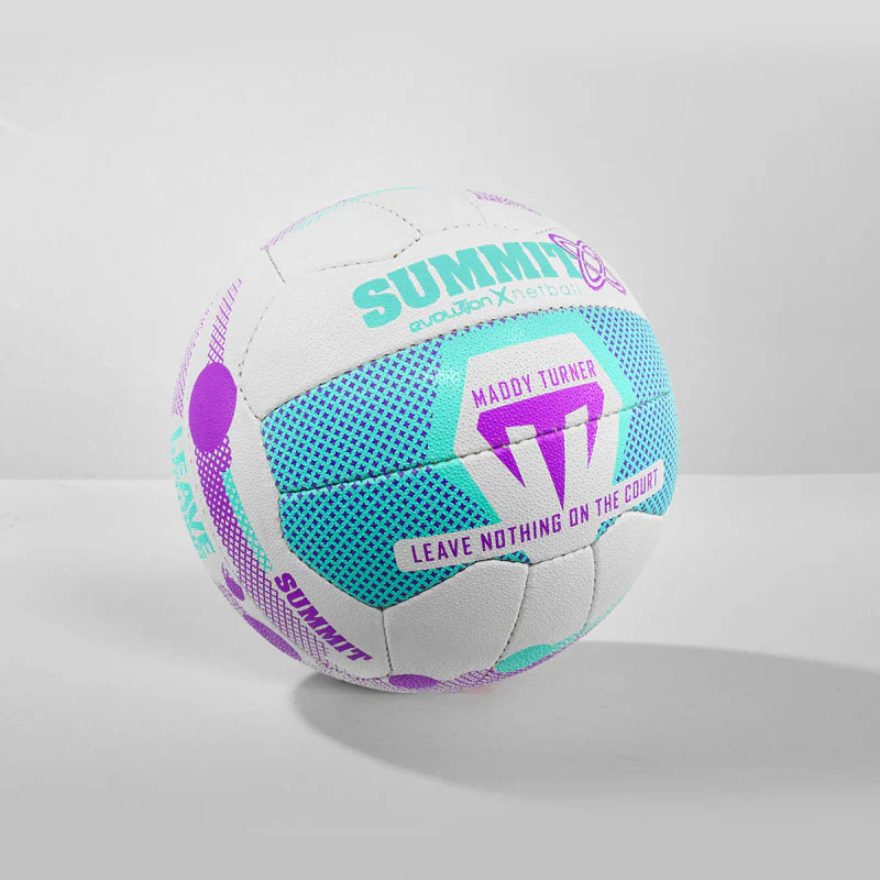 V563-SUNE2206-202503051411-00 Maddy Turner EVO X Netball Ball - Size 5 Net Ball - Image 1