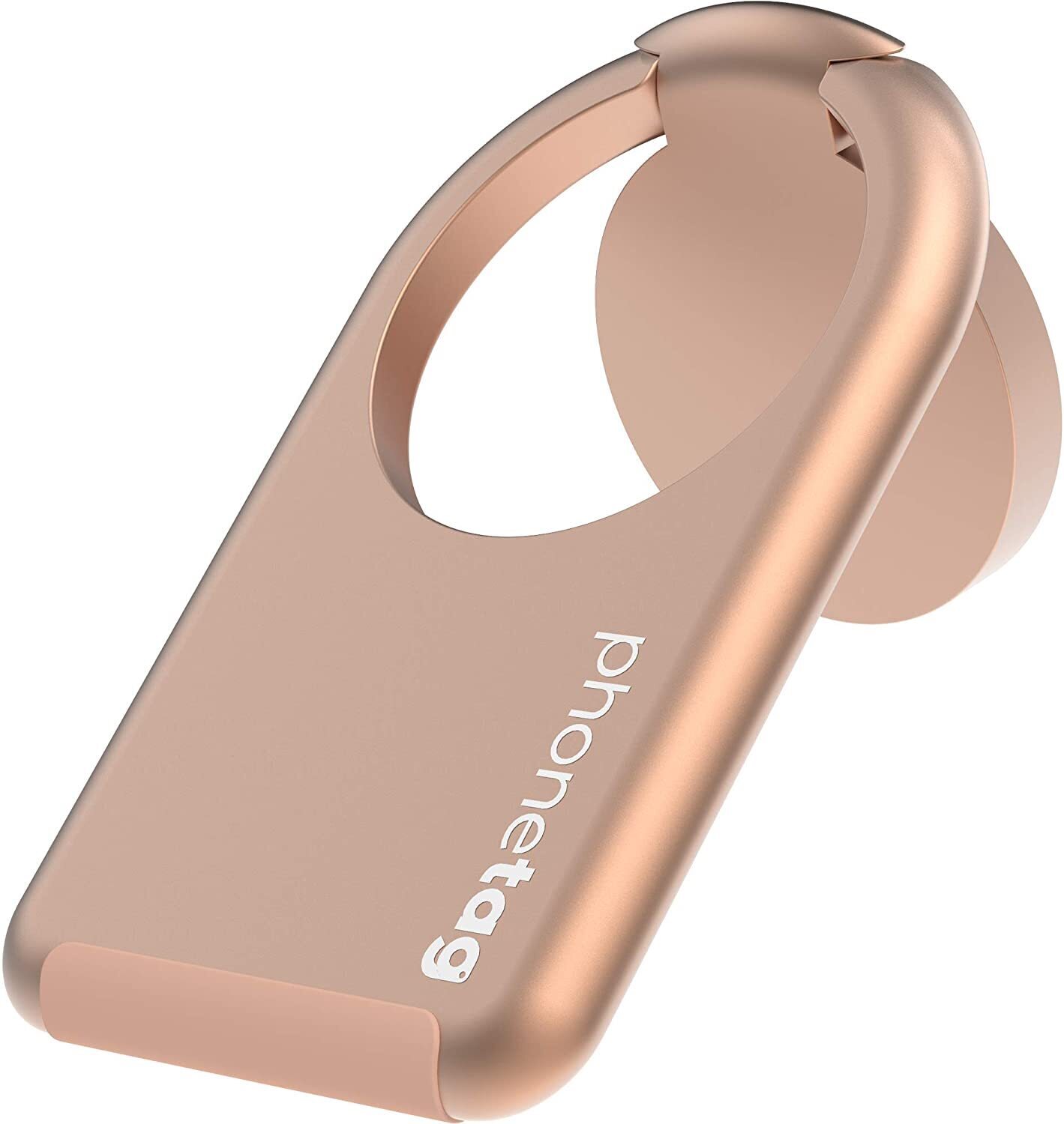V563-TAGROSEG-204931-00 phonetag - Multi-View Phone Stand with Magnetic Ring Holder Universal (Rose Gold) - Image 1